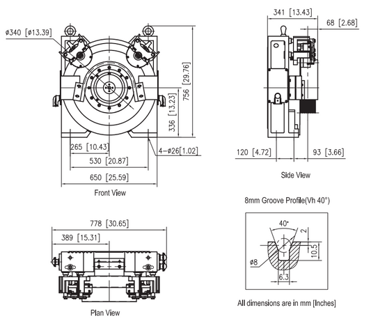 HGL332 - 8mm Delco Elevator Products Delco Elevator Products