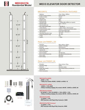 Load image into Gallery viewer, Weco Door Detector 957Q-24VDC (Residential/Slim Model) Weco Delco Elevator Products
