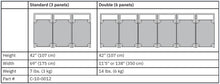 Cargar imagen en el visor de la galería, Barricade Model 42 Stainless Delco Elevator Products Delco Elevator Products