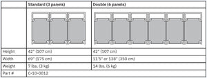 Barricade Model 42 Stainless Delco Elevator Products Delco Elevator Products