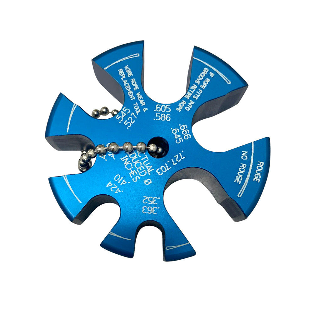 Wire Rope Measuring Gauge Tool